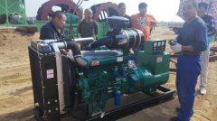 濰坊100千瓦柴油發電機組抽砂船專用